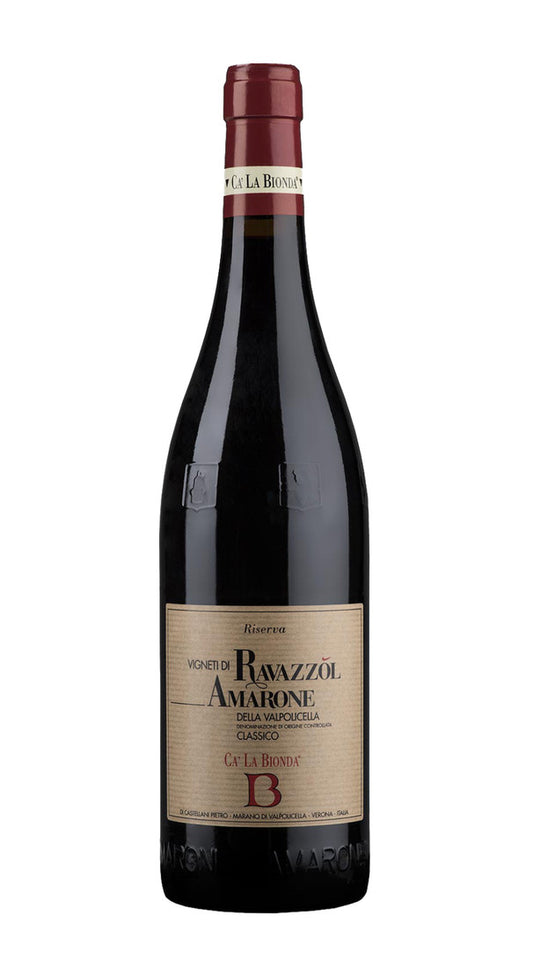 Amarone Classico Riserva 'Vigneti di Ravazzol' Ca' La Bionda 2008